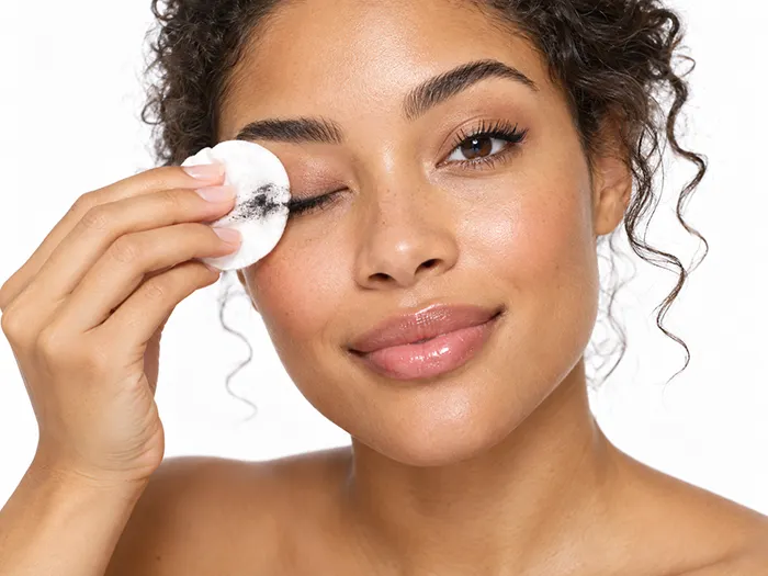 Mascara non waterproof facile &agrave; d&eacute;maquiller pour un d&eacute;maquillage rapide